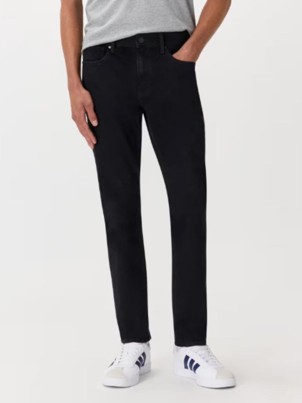 Quince Men's Warren Stretch Slim Jeans Black - 33x32